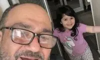 قاب تماشایی از مهران غفوریان و دختر جان