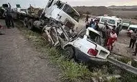 صحنه‌های دلخراش از تصادف خونین در ساری