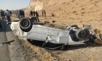 تصادف مرگبار در جاده نهاوند-کرمانشاه با 5 فوتی