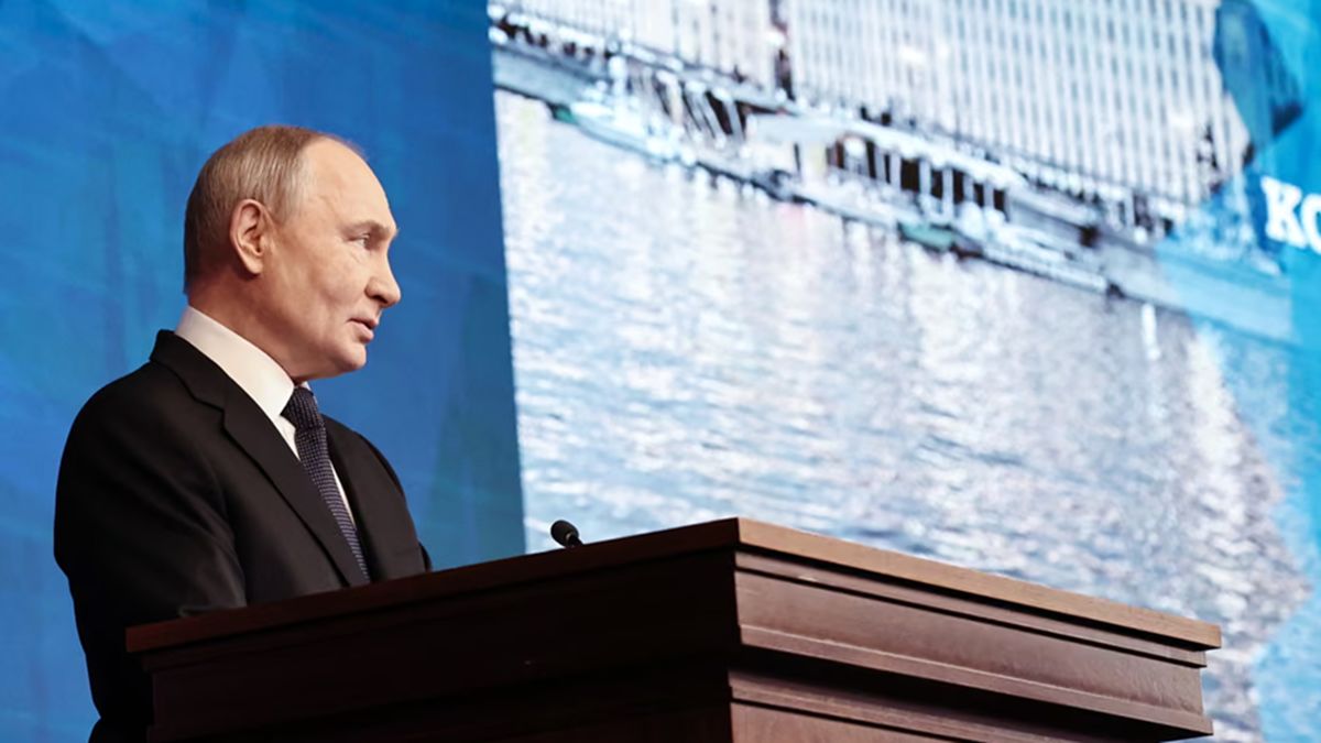 لحظه عجیب خواستگاری در نشست خبری پوتین