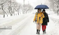 تصاویر جالب از هوای برفیِ اخیر در تهران 