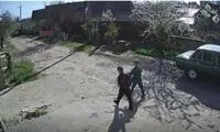 شلیک راکت‌انداز توسط کودک اوکراینی هنگام بازی!