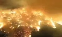 آتش‌سوزی عظیم در شمال غرب ترکیه
