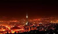 تصاویری متفاوت از چهارشنبه‌سوری تهران از داخل هواپیما