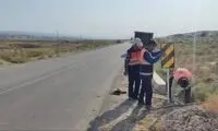 رانندگان متخلف، علائم راهنمایی نصب می‌کنند