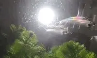 شبحی که در آب به رنگین‌کمان بدل می‌شود