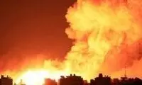 حمله وحشتناک و آتشین اسرائیل به بازاری در غزه
