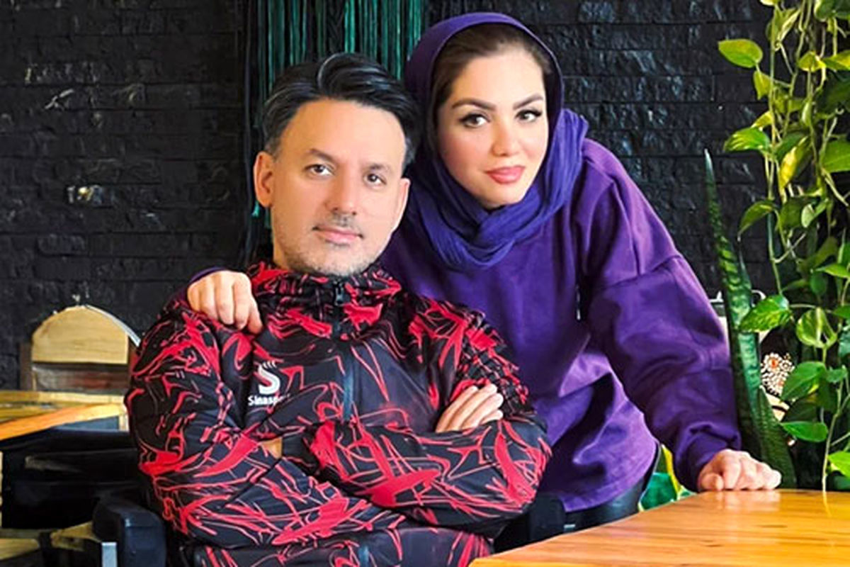ابراز علاقه مجری زن تلویزیون به همسرش روی آنتن زنده!