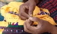 بانوی هنرمند سوزن دوزی درگذشت 