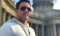پوریا پورسرخ در یک هیأت عزاداری دیده شد