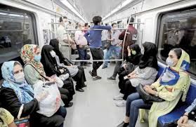 تصویر عجیب متروی تهران بعد از بازگشایی مدارس