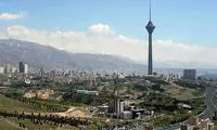 تصویر دلچسب از هوای پاک امروز تهران