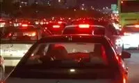 تصاویر جدید از ترافیک سنگین در مسیرهای خروجی تهران