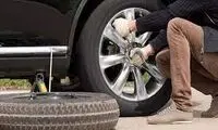 انفجار وحشتناک یک تایر هنگام پنچرگیری
