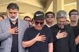 لحظه نماز خواندن عمو پورنگ بر پیکر مادرش