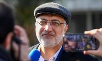 تصویری قدیمی از زاکانی در کنار پوستر خاتمی