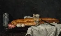 کشف خودنگاره نقاش مشهور پشت تصویر نان و تخم‌مرغ