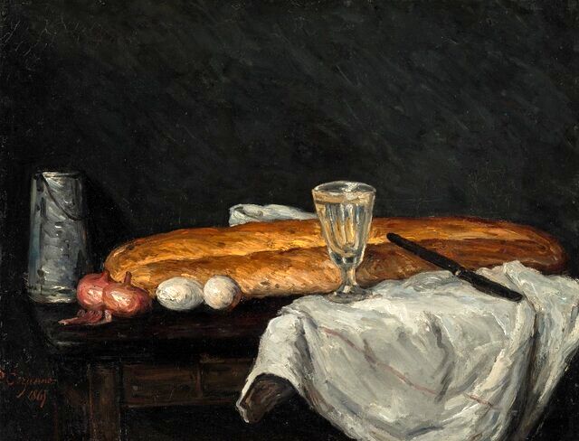 کشف خودنگاره نقاش مشهور پشت تصویر نان و تخم‌مرغ