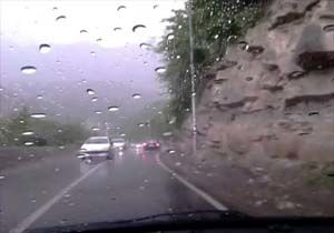 تصویری وحشتناک از جاده چالوس در صبح امروز