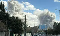 حملات ممتد موشکی در محدوده سیدخندان تهران