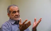 دیدار صمیمانه روحانی و پزشکیان بعد از انتخابات