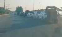 صف کیلومتری خودروها برای ورود به کیش!