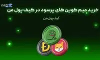 خرید میم کوین های پرسود در کیف پول من