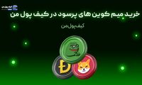 خرید میم کوین های پرسود در کیف پول من