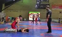 ویدئویی از عشق و علاقه یک خواهر به برادر کشتی‌گیرش
