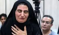 ویدئویی دردناک از روز دادگاه الهه حسین‌نژاد
