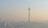 تصویری ناب و کمتر دیده شده از آسمان تهران