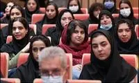 تصاویر غیرمنتظره از حضور رئیسی در دانشگاه الزهرا