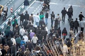 ویدئوی وایرال شده از اعتراضات روز گذشته در تهران