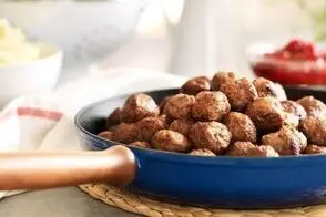 کوفته سوئدی؛ یک غذای متفاوت و جذاب برای سفره شما