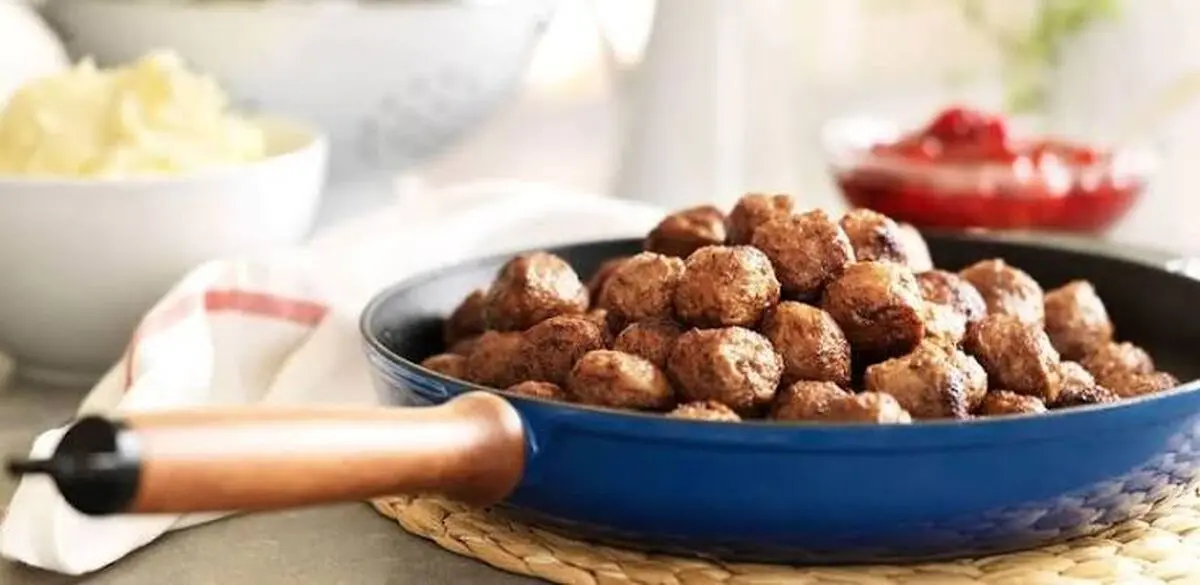 کوفته سوئدی؛ یک غذای متفاوت و جذاب برای سفره شما