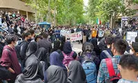 گزارش یک خبرگزاری از ناآرامی‌های امروز دانشگاه‌ها 