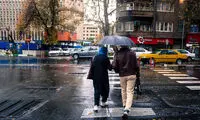  امشب فقط در این ۷ نقطه تهران باران می‌بارد