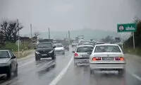 بارش برف و باران در جاده‌های ۱۵ استان کشور