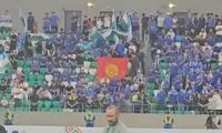 یک پرچم عجیب در فینال کافا جلب توجه کرد
