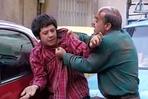 فیلمی از پشت صحنه سکانس معروف «خانه به دوش»