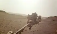 جدیدترین سلفی پرسویرنس؛ غرق در غبار مریخ!