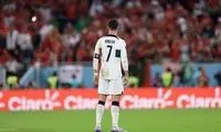 اخراج یک هوادار از استادیوم به خاطر رونالدو! 