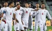 پوستر فدراسیون فوتبال برای دیدار با ازبکستان