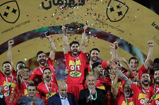 پادشاهی پرسپولیس بر فوتبال ایران کامل شد