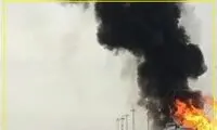 انفجار در میدان نفتی کرکوک و حمله پهپادی به سلیمانیه
