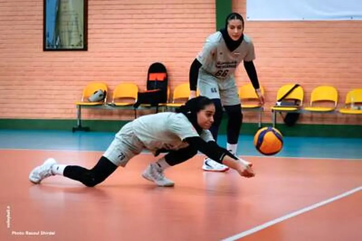 چالش بامزه دختران ملی‌پوش والیبال با متر!