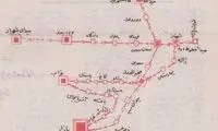 تصویری جالب از اولین نقشه متروی تهران در ۱۳۵۳