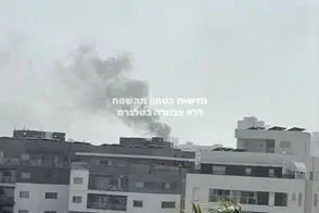 تصاویری از حمله امروز ایران به تل‌آویو