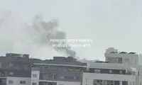 تصاویری از حمله امروز ایران به تل‌آویو