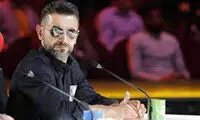 خاطره منشوری امین حیایی روی آنتن زنده
